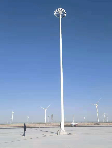 瓜州高速路服务区库车高杆灯项目