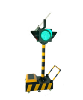 库车太阳能移动信号灯