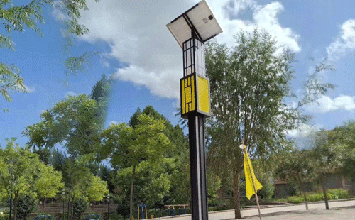 库车智慧路灯安装